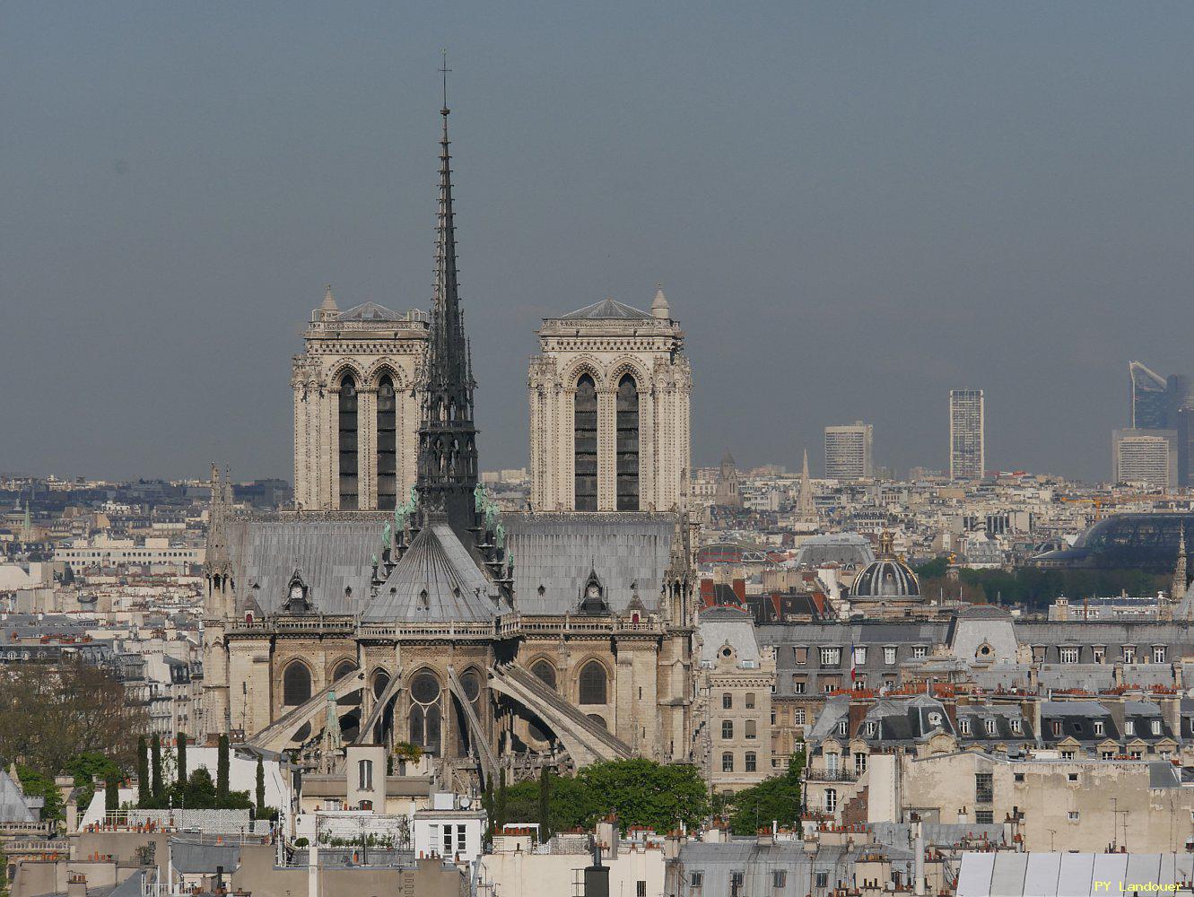 Paris vu d'en haut, Cathdrale Notre-Dame de Paris, 