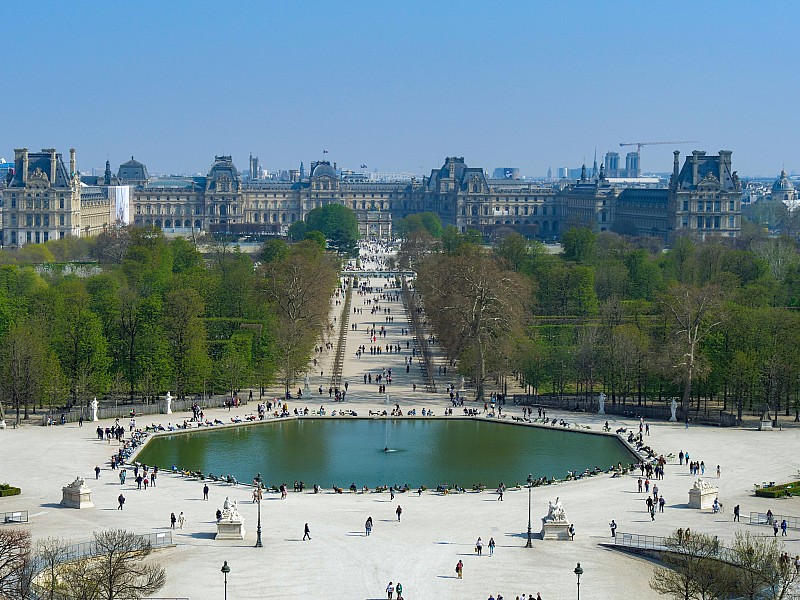 Paris vu d'en haut, Louvre, Place de la Concorde