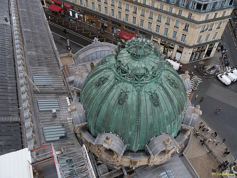 Paris vu d'en haut, Vues du toit de l'Opra Garnier