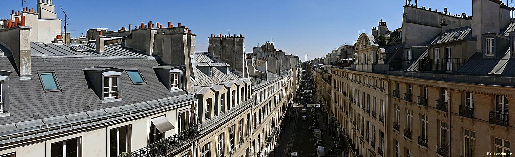Paris vu d'en haut,  356 rue St-Honoré
