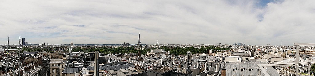Paris vu d'en haut,  9 rue du Faubourg Saint-Honoré