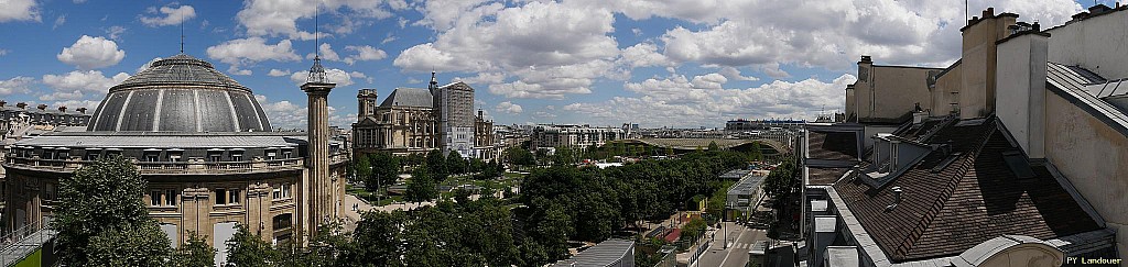 Paris vu d'en haut,  47 rue Berger