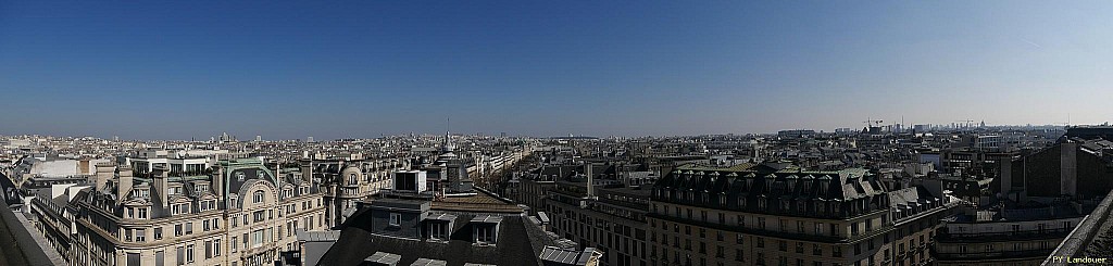 Paris vu d'en haut,  16 Boulevard des Italiens