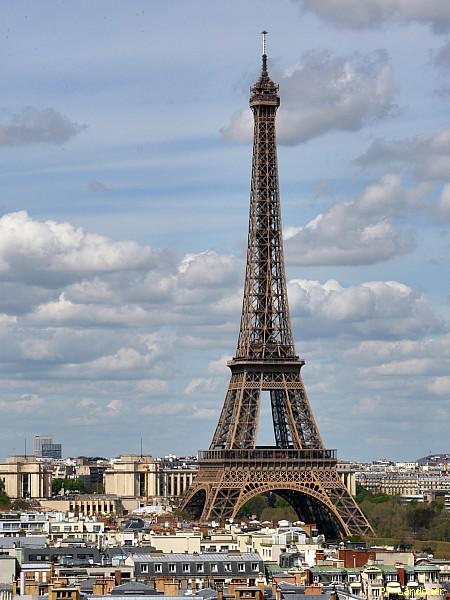 Paris vu d'en haut, Tour Eiffel, 1 rue Miollis