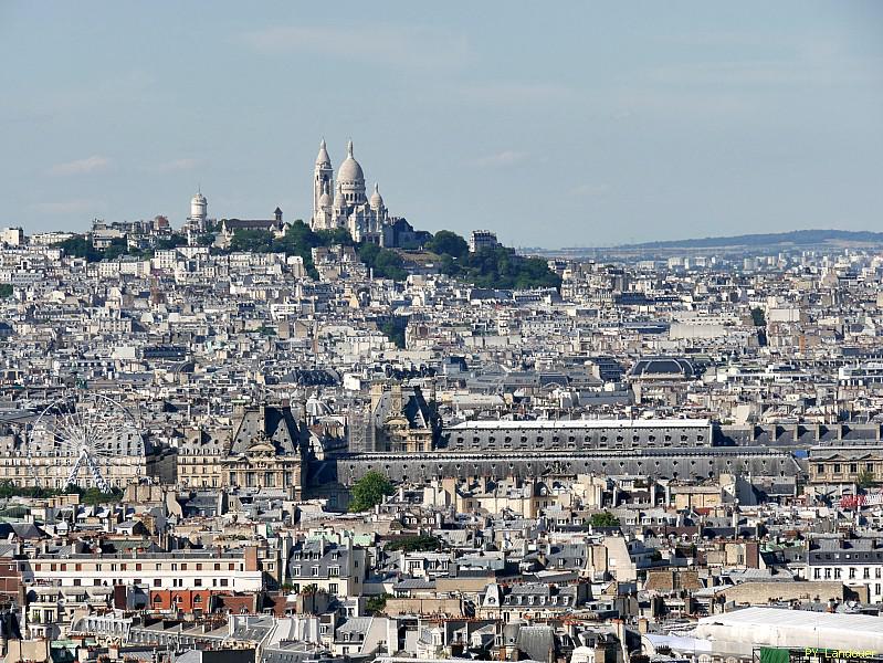 Paris vu d'en haut, Sacr-cœur, tour Montparnasse