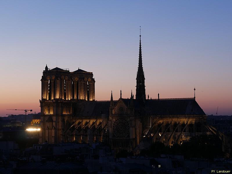 Paris vu d'en haut, Notre-Dame de nuit, Maison de la Mutualit