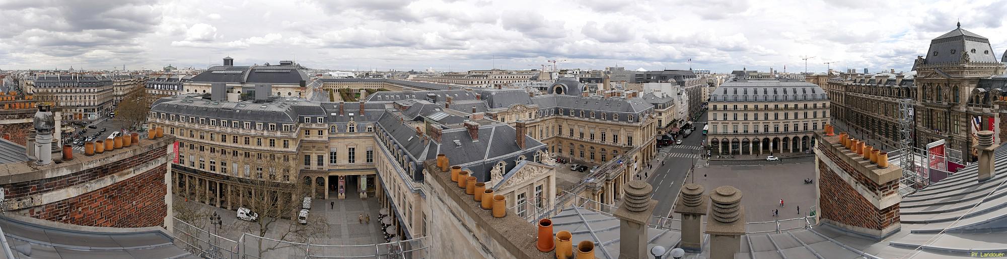 Paris vu d'en haut,  1 place Andr-Malraux (Htel du Louvre)