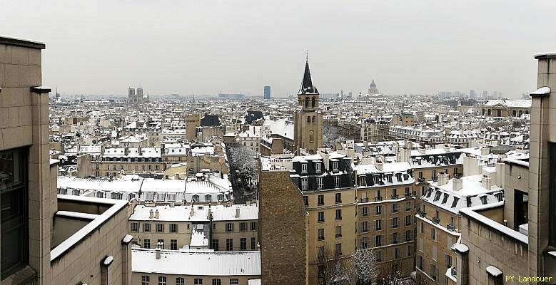 Paris vu d'en haut, glise Saint-Germain-des-Prs, 45 Rue des Saints-Pres