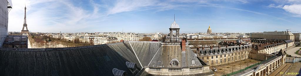 Paris vu d'en haut,  13 place Joffre (cole militaire