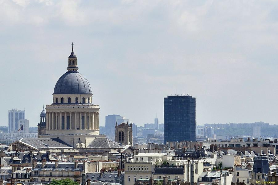 Paris vu d'en haut, Panthon, Vues de la tour Montparnasse