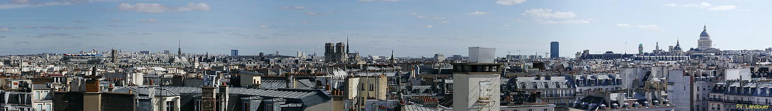 Paris vu d'en haut,  22 rue du Four