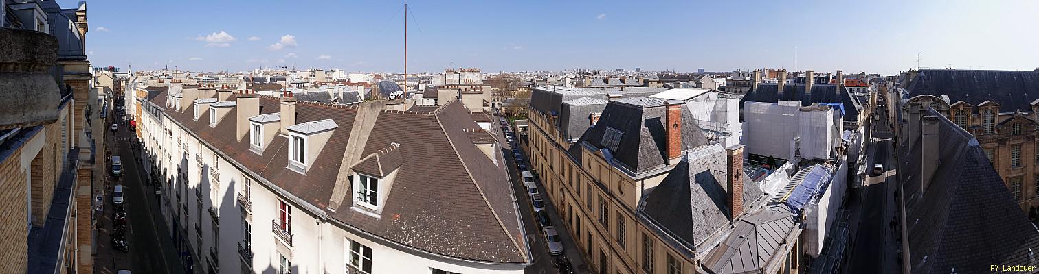 Paris vu d'en haut,  27 rue des Francs-Bourgeois