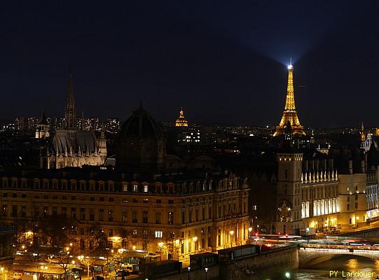 Paris vu d'en haut, Tour Eiffel, Htel de ville (dme)