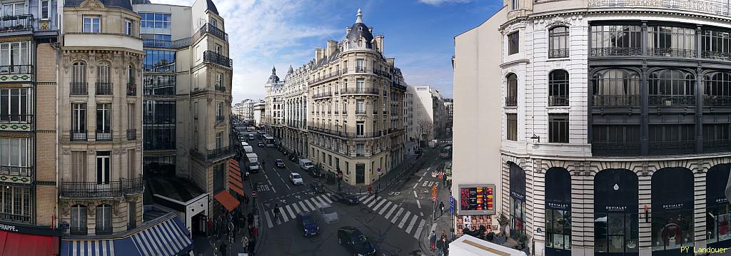 Paris vu d'en haut, 122 rue Montmartre