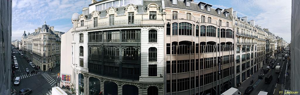 Paris vu d'en haut,  122 rue Montmartre