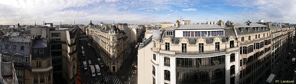 Paris vu d'en haut,  122 rue Montmartre