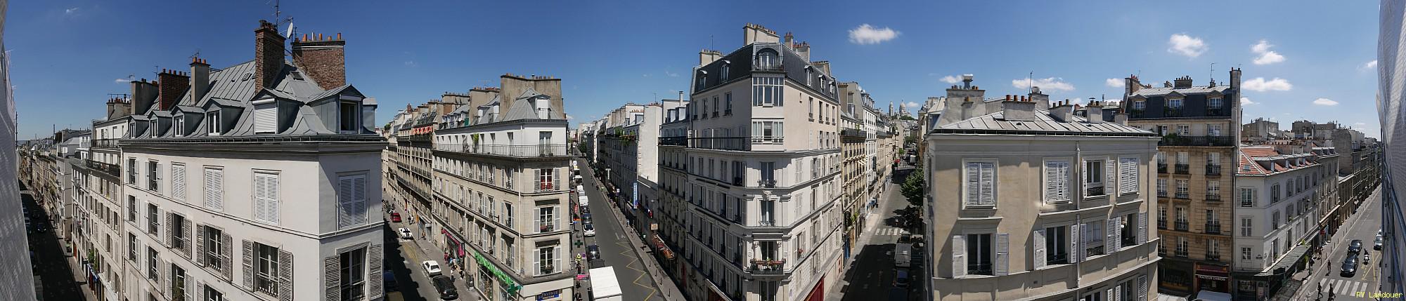 Paris vu d'en haut,  59 rue Notre-Dame de Lorette