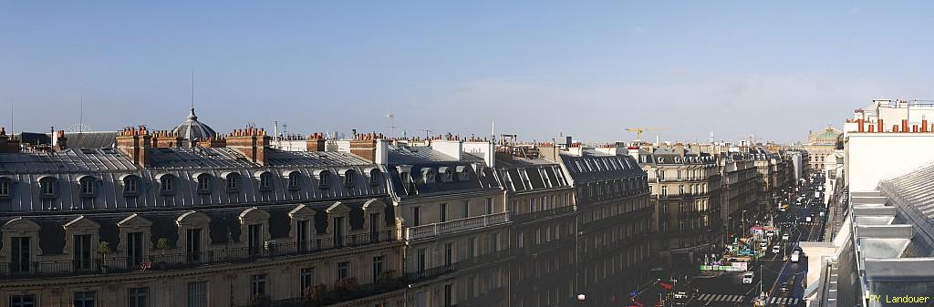 Paris vu d'en haut,  14 avenue de l'Opra