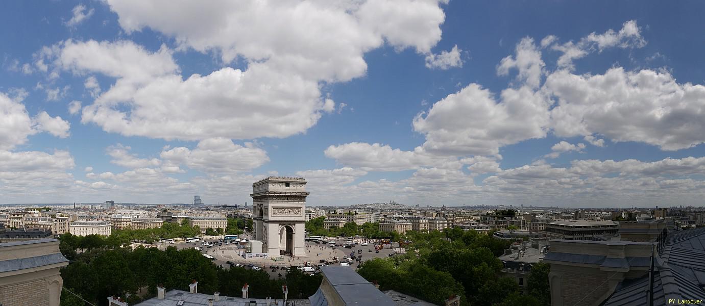 Paris vu d'en haut, 9 rue de Presbourg