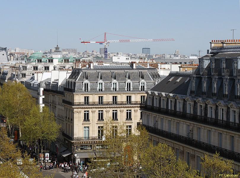 Paris vu d'en haut, 2 rue Scribe