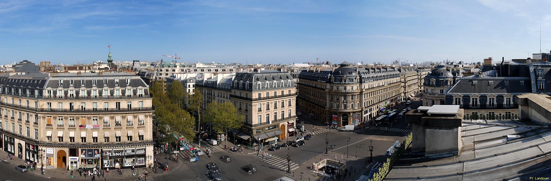 Paris vu d'en haut,  2 rue Scribe