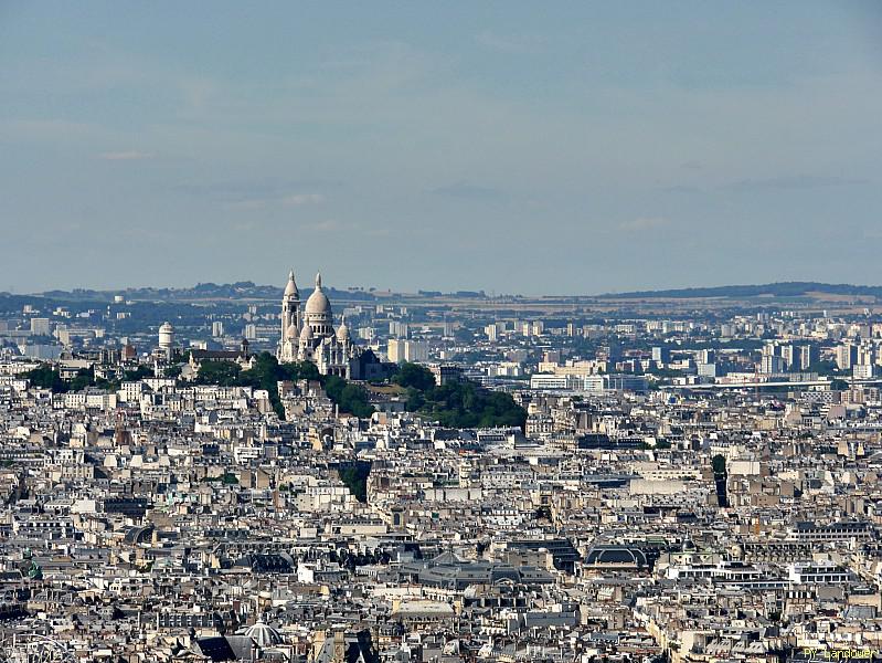 Paris vu d'en haut, Sacr-cœur, tour Montparnasse