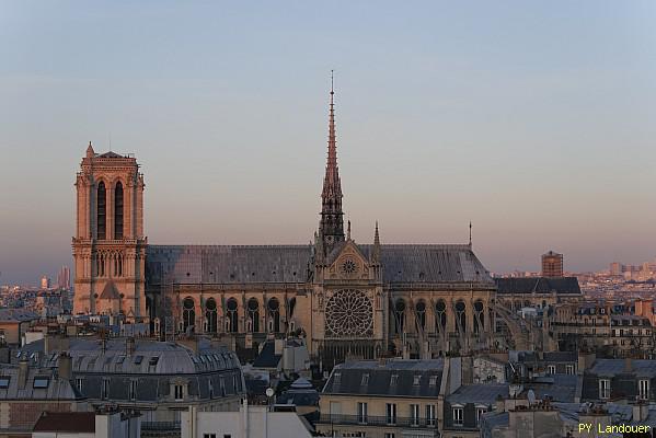 Paris vu d'en haut, Notre-Dame de nuit, 61 bd St-Germain (Eyrolles)