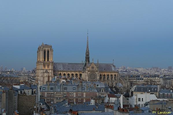 Paris vu d'en haut, Notre-Dame de nuit, 61 bd St-Germain (Eyrolles)