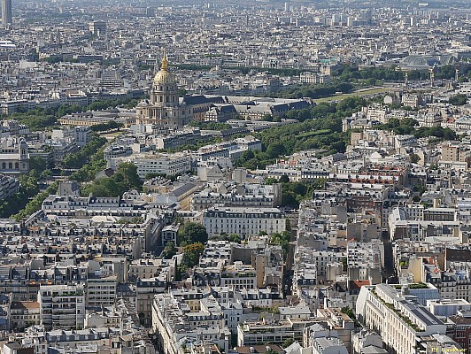 Paris vu d'en haut, Invalides
