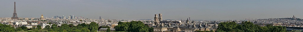 Paris vu d'en haut,  93 Boulevard Saint-Michel
