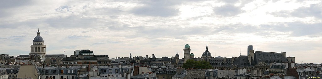 Paris vu d'en haut,  61 Boulevard Saint-Germain
