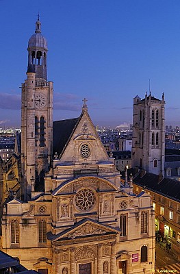 Paris vu d'en haut, Église Saint-Étienne-du-Mont