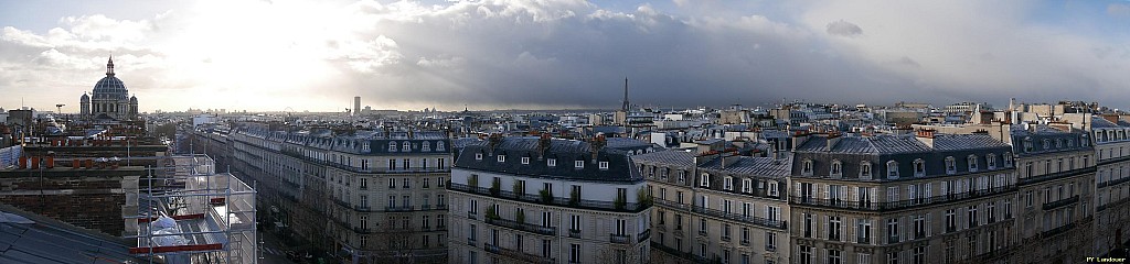Paris vu d'en haut,  66 boulevard Malesherbes