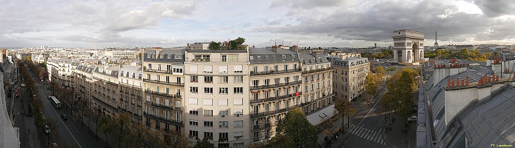 Paris vu d'en haut,  5 avenue Mac-Mahon