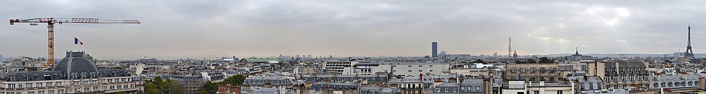 Paris vu d'en haut,  57 Boulevard Malesherbes