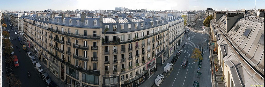 Paris vu d'en haut,  35 Rue de Turbigo