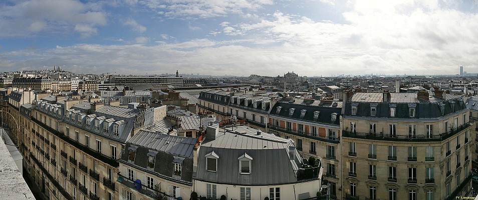 Paris vu d'en haut, 9 rue de  Vienne