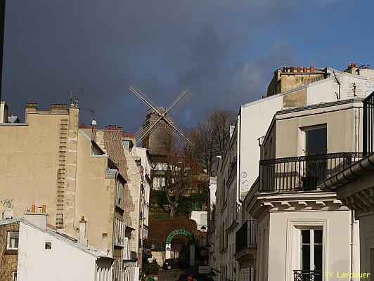 Paris vu d'en haut, 16 rue Tholoz