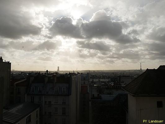 Paris vu d'en haut, 16 rue Tholoz
