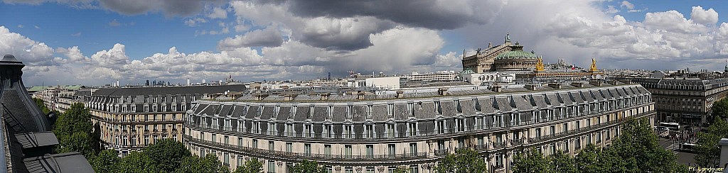 Paris vu d'en haut,  43 Boulevard des Capucines