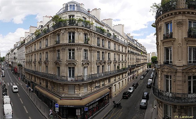 Paris vu d'en haut, 53 rue de Clichy