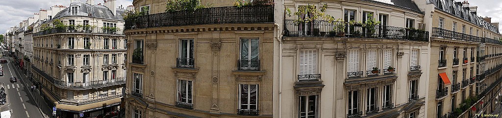 Paris vu d'en haut,  53 rue de Clichy
