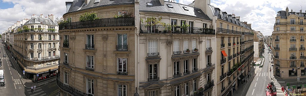 Paris vu d'en haut, 53 rue de Clichy