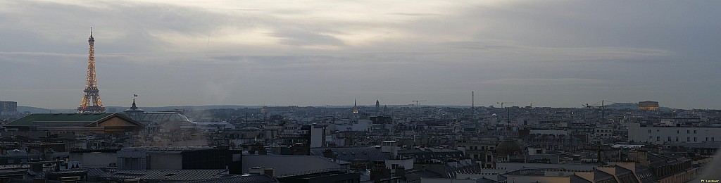 Paris vu d'en haut, Galeries Lafayettte