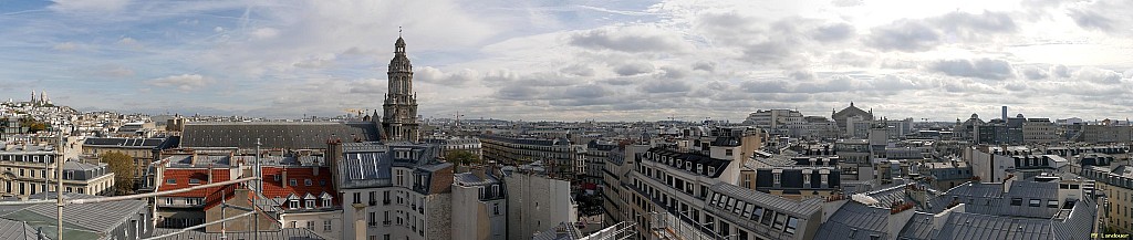 Paris vu d'en haut,  12 rue de Londres