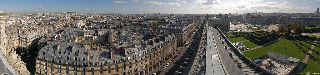 Paris vu d'en haut, 111 rue de Rivoli