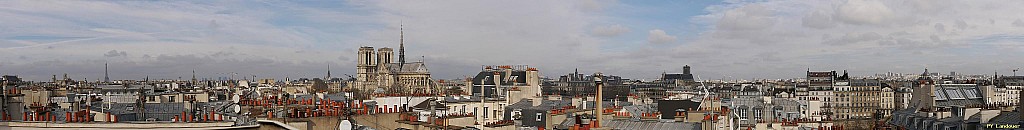 Paris vu d'en haut,  6 rue de Poissy