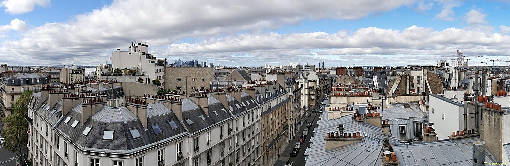 Paris vu d'en haut,  8 rue de Tocqueville