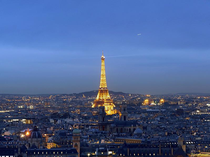 Paris vu d'en haut, Tour Eiffel, tour Zamansky