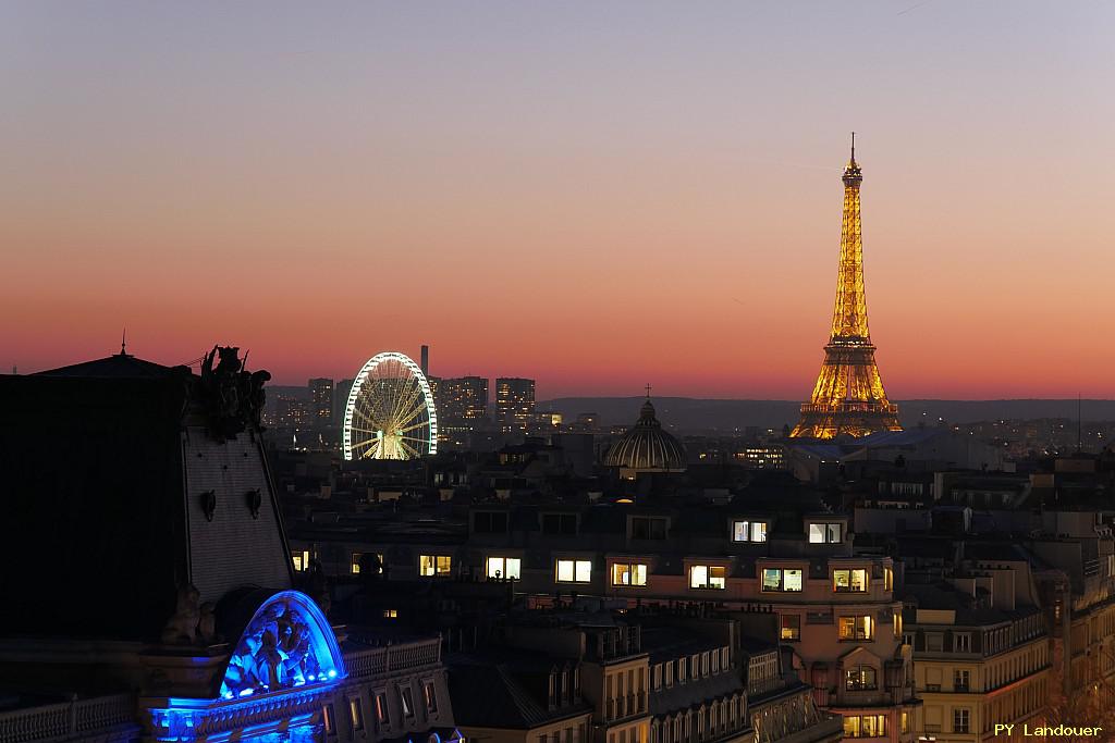 Paris vu d'en haut, Tour Eiffel, 14 Boulevard des italiens